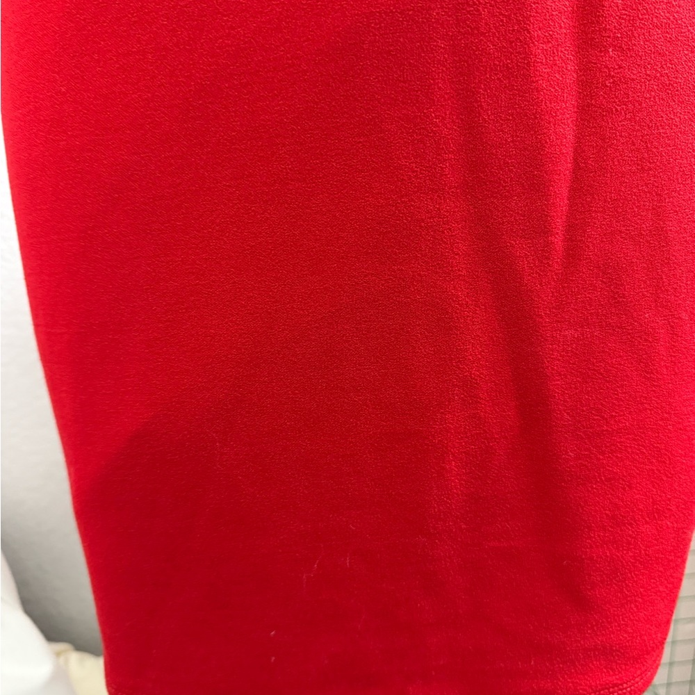 Lulu's Red Ribbed Bodycon Mini Dress - Picture 6 of 12